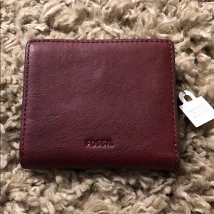 Leather Fossil Wallet